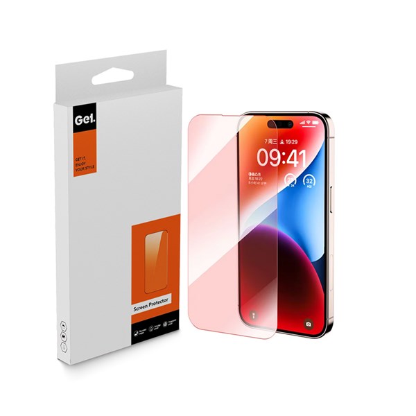 9H 2.5D Red light tempered glass screen protector film